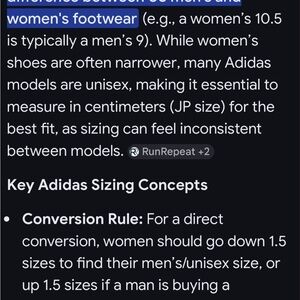 Adidas models are UNISEX!!!!